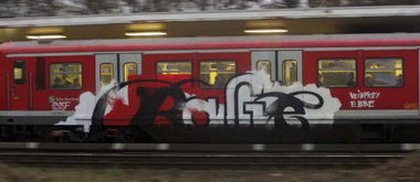 Graffiti Train - Photo by GurkenGlas