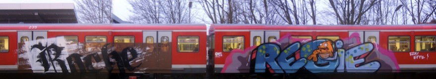 Graffiti Train - Photo by GurkenGlas