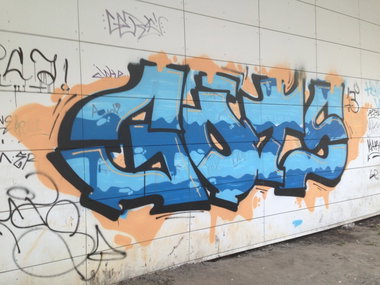 Graffiti Wall in Moscow - Photo by GutsCrew - Guts (2013)