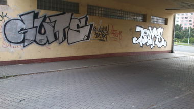 Graffiti Bombing - Photo by Gutzone - GutzBufs (2013)