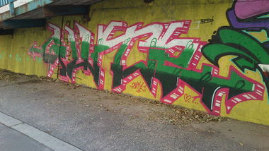 Graffiti Wall in Ostrava - Photo by Gutzone - Gutz (2013)
