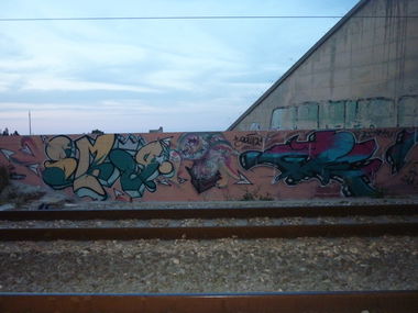 Graffiti Wall in Italia - Photo by Gw17