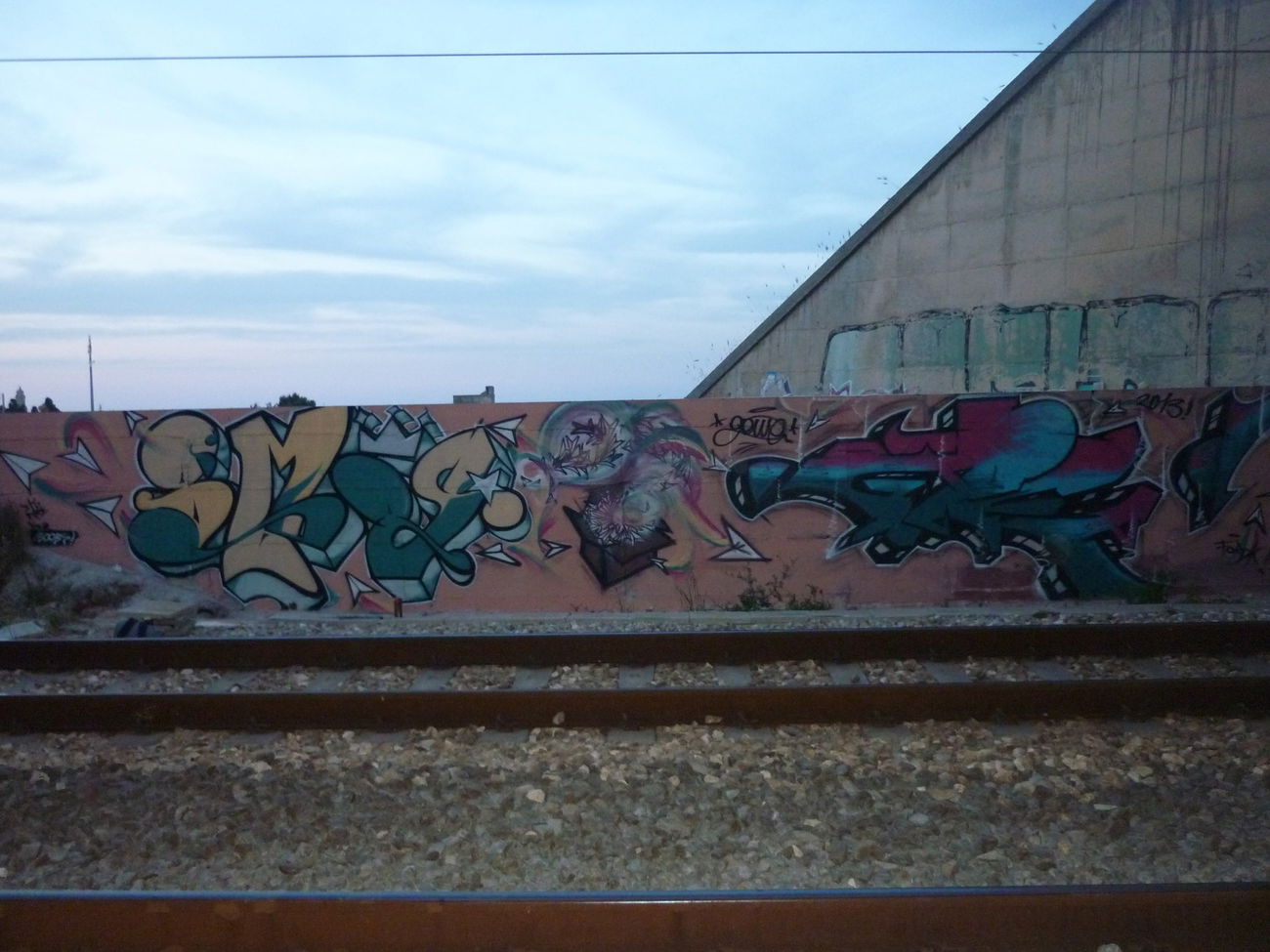 Graffiti Wall in Italia - Photo by Gw17