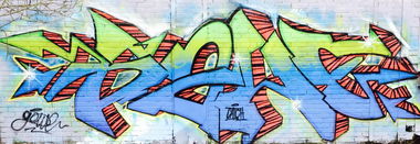 Graffiti Wall - Photo by Gw17