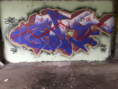 Graffiti Wall - Photo by Gw17