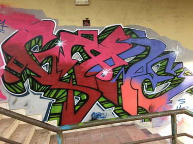 Graffiti Wall - Photo by Gw17