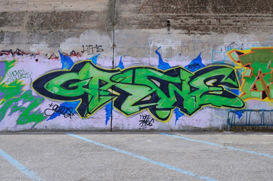 Graffiti Wall - Photo by Gw17