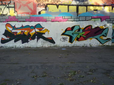 Graffiti Wall - Photo by Gw17