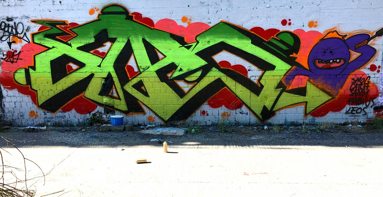 Graffiti Wall in Luxembourg - Photo by Gw17