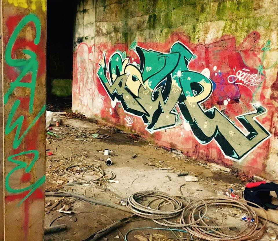 Graffiti Wall - Photo by Gw17