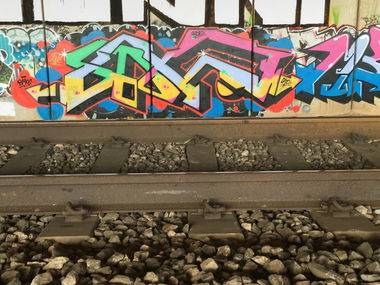 Graffiti Wall - Photo by Gw17