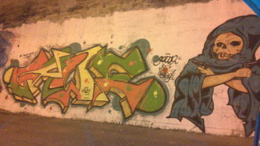 Graffiti Wall - Photo by Gw17