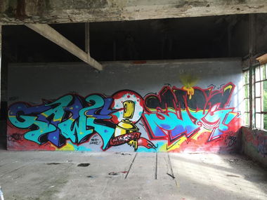 Graffiti Wall - Photo by Gw17