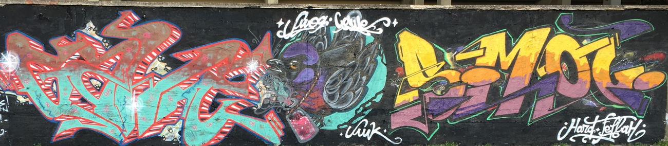 Graffiti Wall - Photo by Gw17