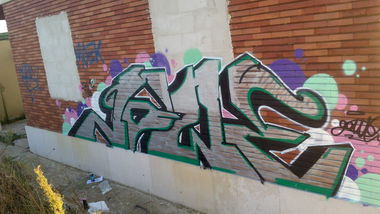 Graffiti Bombing - Photo by Gw17