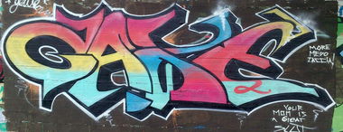 Graffiti Wall in Italia - Photo by Gw17