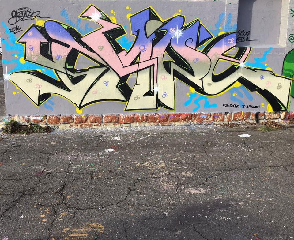 Graffiti Wall - Photo by Gw17