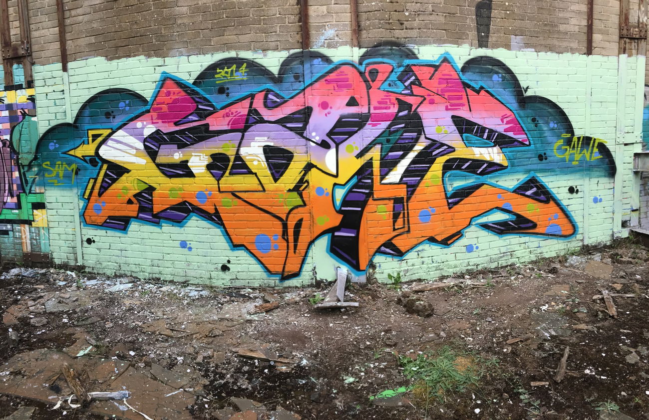 Graffiti Wall - Photo by Gw17