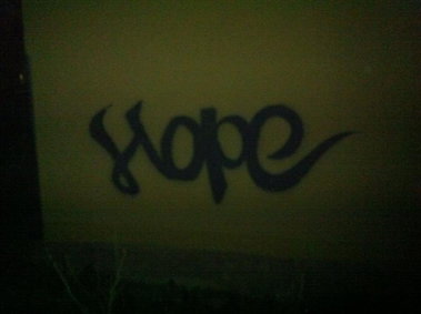 Graffiti Wall in Kumanovo - Photo by H0p3 - hope (2013)