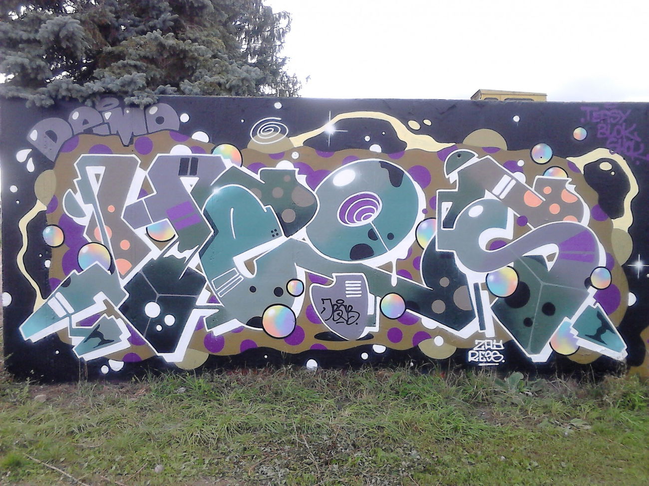 Graffiti Photo by HANZO - Heis, jbcb, babenhausen (2015)