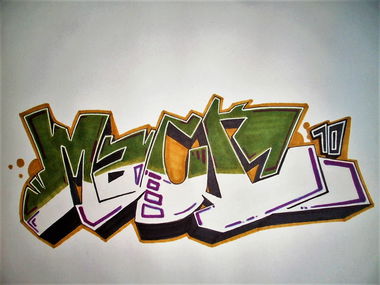Graffiti Sketch - Photo by HANZO - Mack10