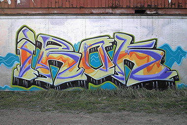 Graffiti Wall - Photo by HANZO - IROK (2007)