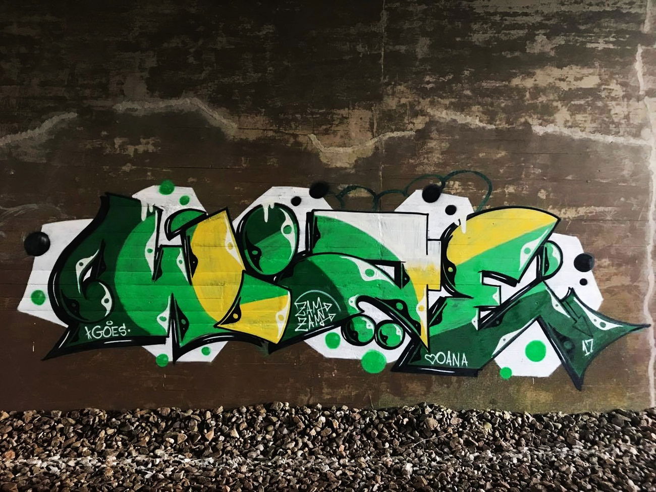 Graffiti Wall - Photo by HAOS (2017)