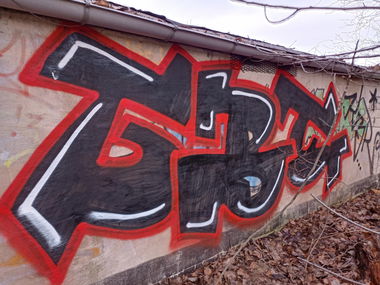 Graffiti Wall - Photo by HARC