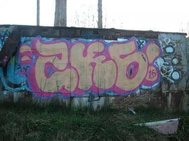 Graffiti Bombing - Photo by HARCHA - AKVCRUWKA, HARC (2016)