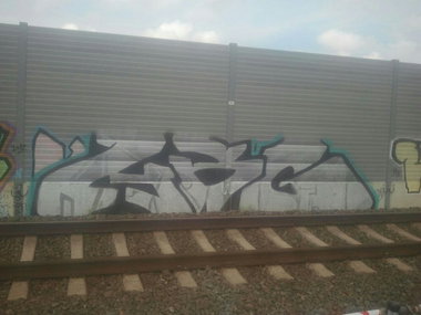 Graffiti Wall in Leipzig - Photo by HBGcrew - HBG (2014)