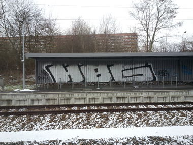 Graffiti Wall in Leipzig - Photo by HBGcrew - hbg (2015)