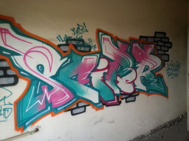 Graffiti Wall in Leipzig - Photo by HBGcrew - Skiper (2013)