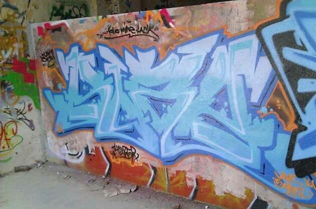 Graffiti Wall - Photo by HBGcrew - Huba (2013)