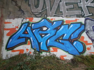 Graffiti Wall in Leipzig - Photo by HBGcrew - hbg (2014)