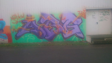 Graffiti Wall in Leipzig - Photo by HBGcrew - HBG (2014)