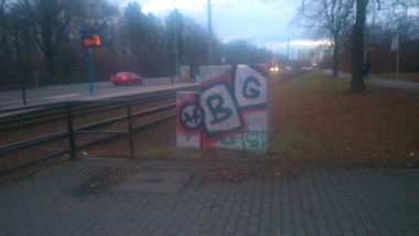 Graffiti Bombing - Photo by HBGcrew - hbg (2014)