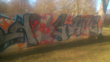 Graffiti Wall in Leipzig - Photo by HBGcrew - HBG, HBG (2015)