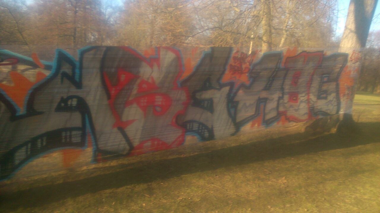 Graffiti Wall in Leipzig - Photo by HBGcrew - HBG, HBG (2015)