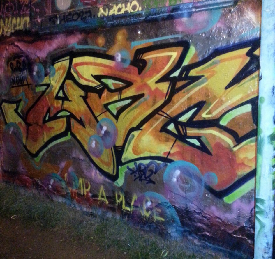 Graffiti Wall - Photo by HBGcrew - hbg (2014)