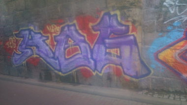 Graffiti Wall in Leipzig - Photo by HBGcrew - HBG (2014)