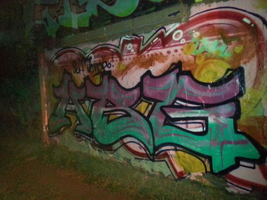 Graffiti Wall in Leipzig - Photo by HBGcrew - hbg (2014)