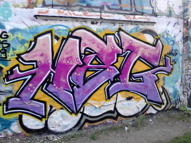 Graffiti Wall in Leipzig - Photo by HBGcrew - HBG (2014)