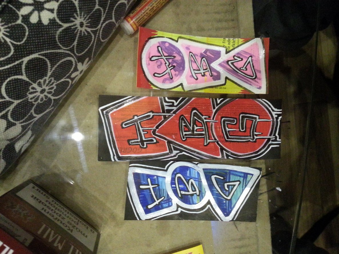 Graffiti Sketch in Leipzig - Photo by HBGcrew - hbg (2015)