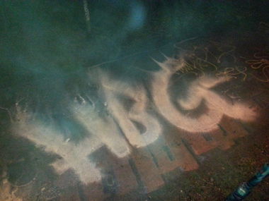 Graffiti Artwork in Leipzig - Photo by HBGcrew - HBG (2015)