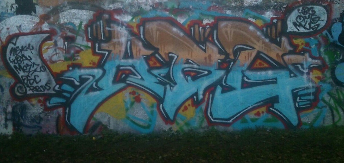Graffiti Wall in Vogtlandkreis - Photo by HBGcrew - hbg (2014)