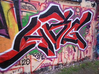 Graffiti Wall in Leipzig - Photo by HBGcrew - hbg (2014)