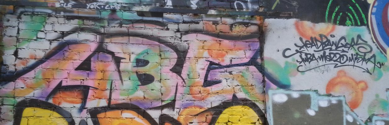 Graffiti Wall in Leipzig - Photo by HBGcrew - hbg (2015)