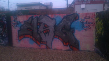 Graffiti Wall in Leipzig - Photo by HBGcrew - hbg (2015)