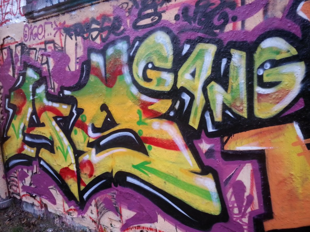Graffiti Wall in Leipzig - Photo by HBGcrew - HBGang (2014)