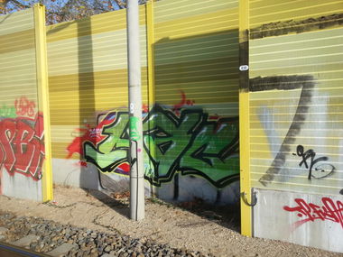 Graffiti Wall - Photo by HBGcrew - hbg (2014)